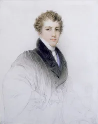 Regency-Jugend im grauen Jackett